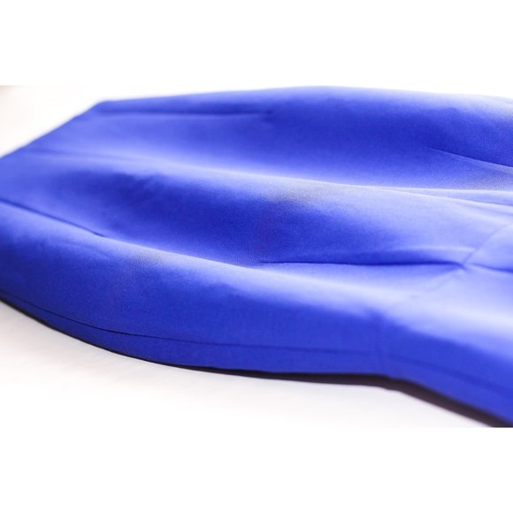 H&M ROYAL BLUE MIDI BODYCON COCKTAIL DRESS - Picture 6 of 6